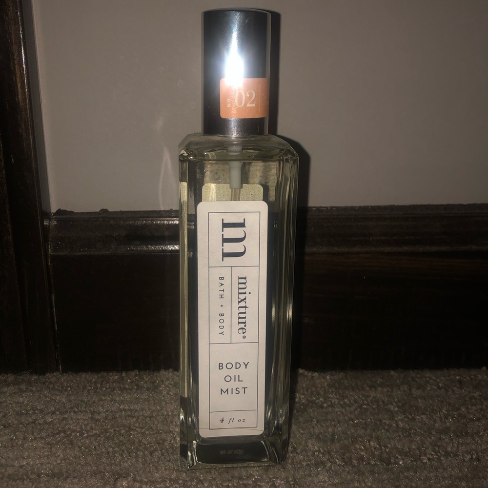 Mixture Orange Vanilla Body Oil Mist